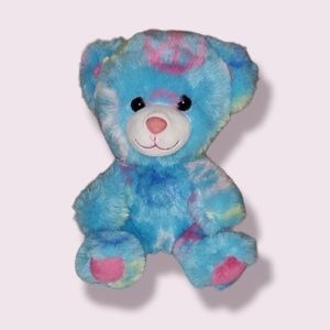 Build A Bear Small Fry Blue Peace Bear
